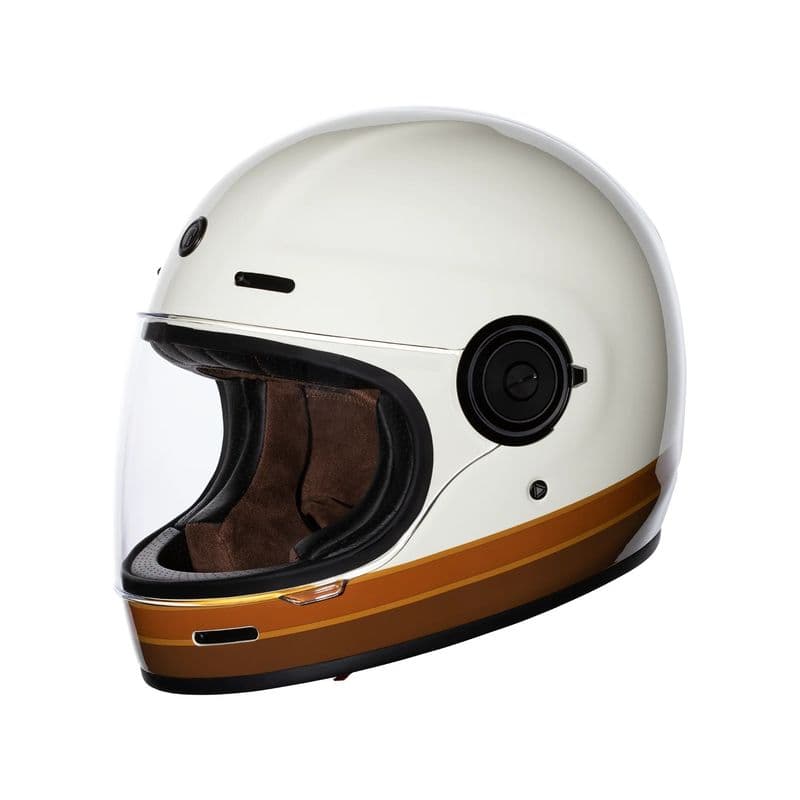 Torc Newport Full Face Helmet - 80 - Gloss Vintage by Torc