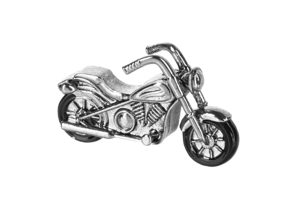 Free Rider Motorcycle Charm by Ganz