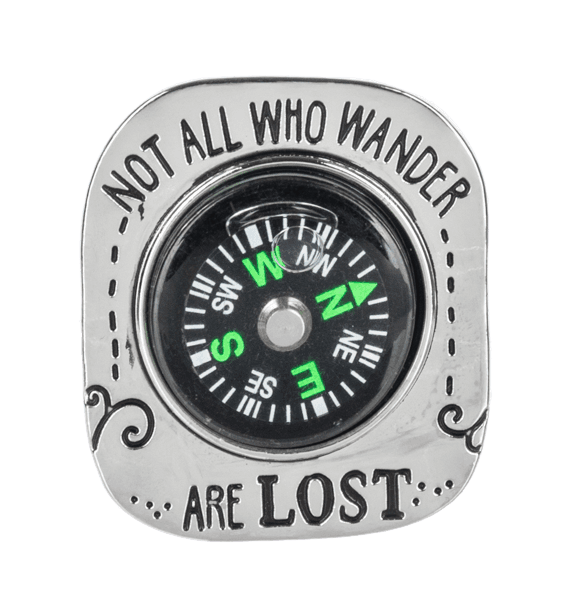Compass Charm by Ganz
