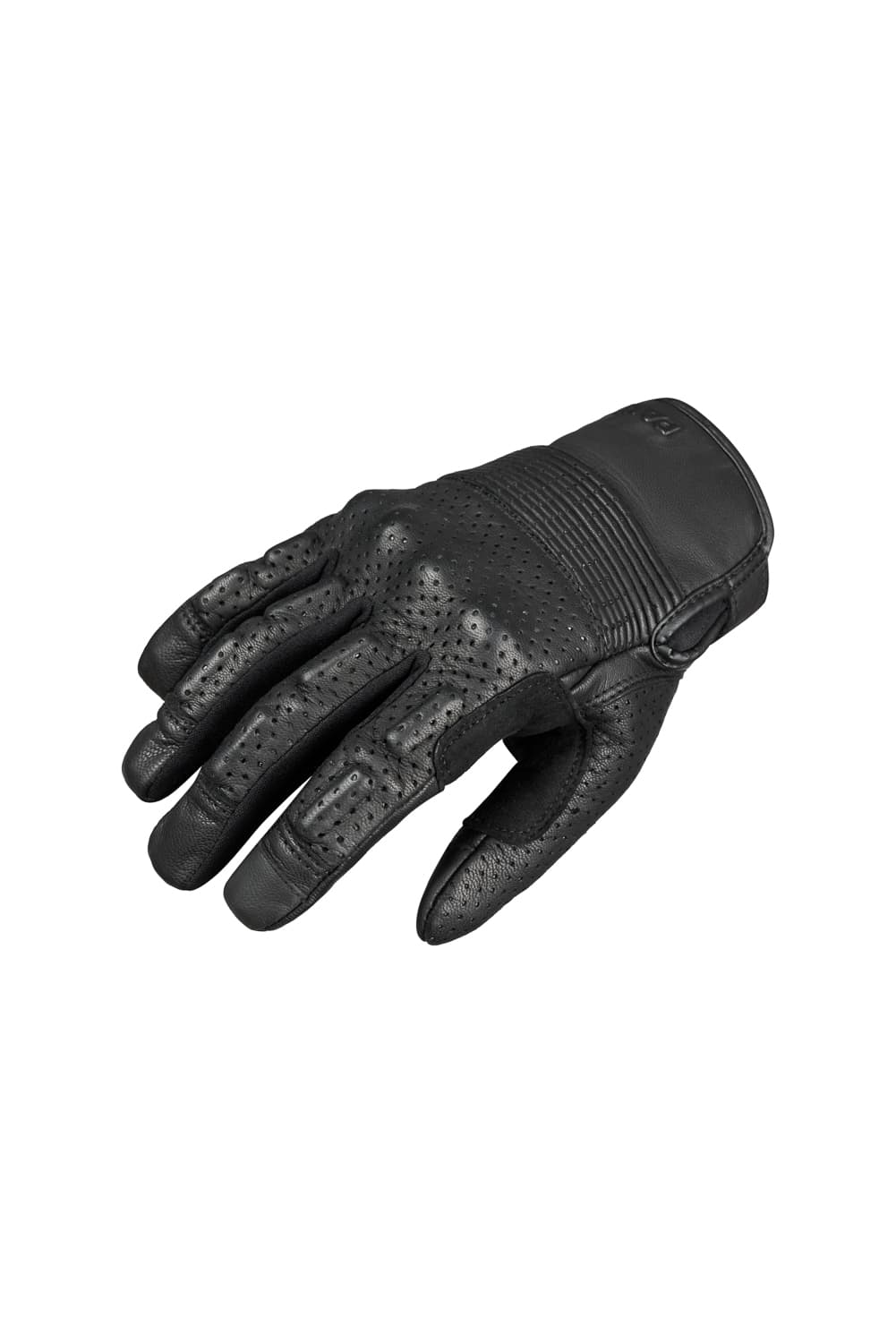 Onyx Black 02 gloves by Pando Moto