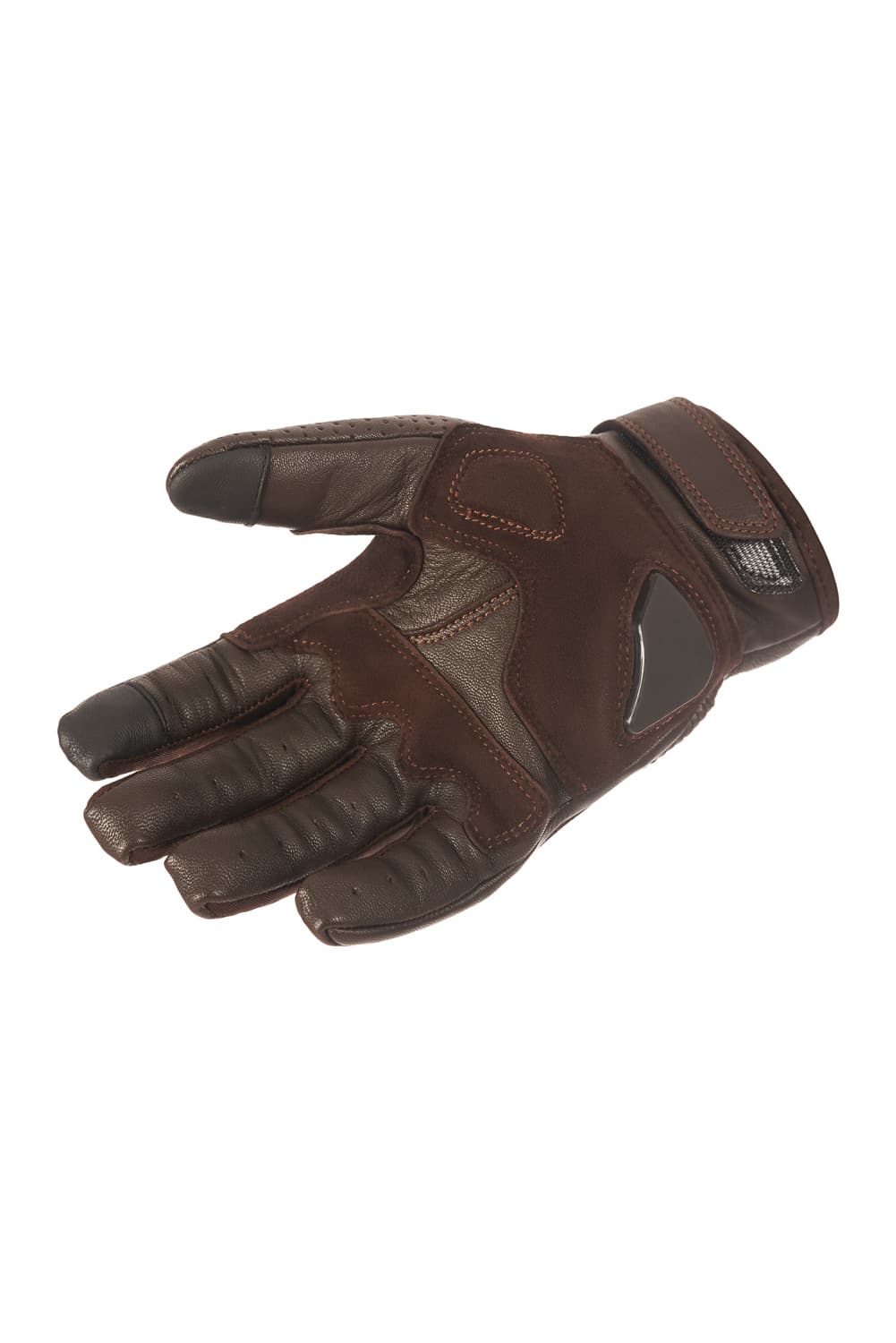 Onyx Brown 02 gloves by Pando Moto